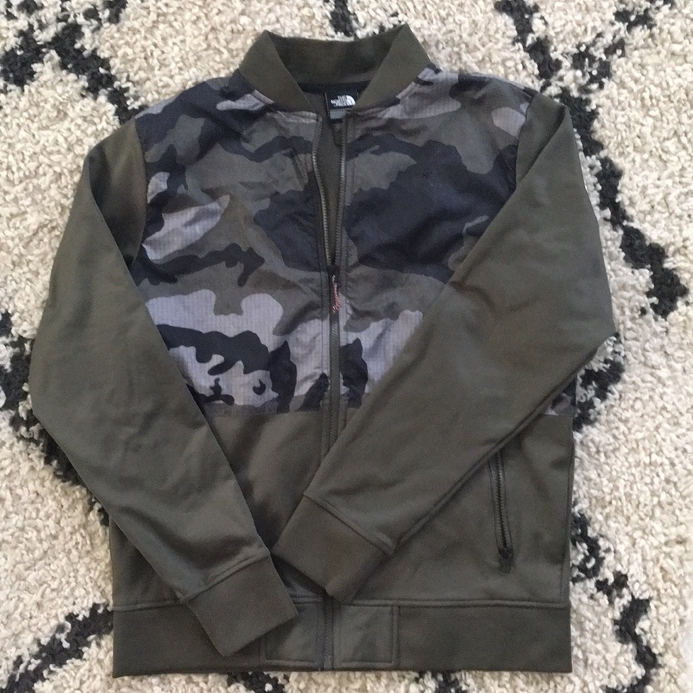 Camo North Face Jacket